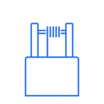 Icon of wells and deep wells